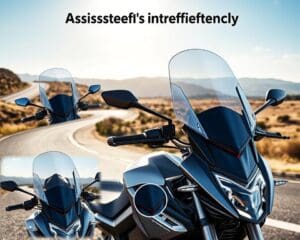 Verstellbare Windschilder: Flexibilität für jede Fahrt