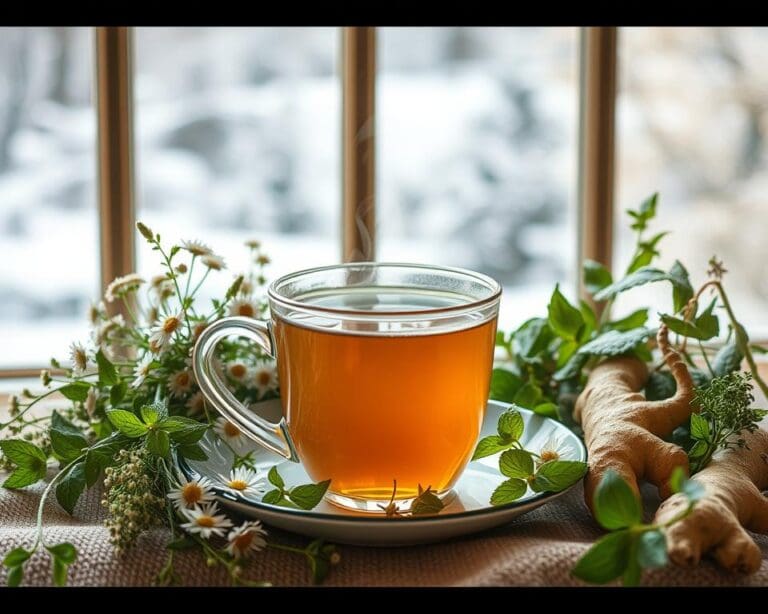 Warum Kräutertees bei Erkältungen helfen