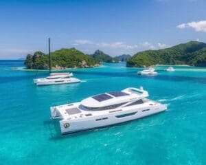 Wasserstoffbetriebene Freizeitkatamarane für nachhaltigen Tourismus