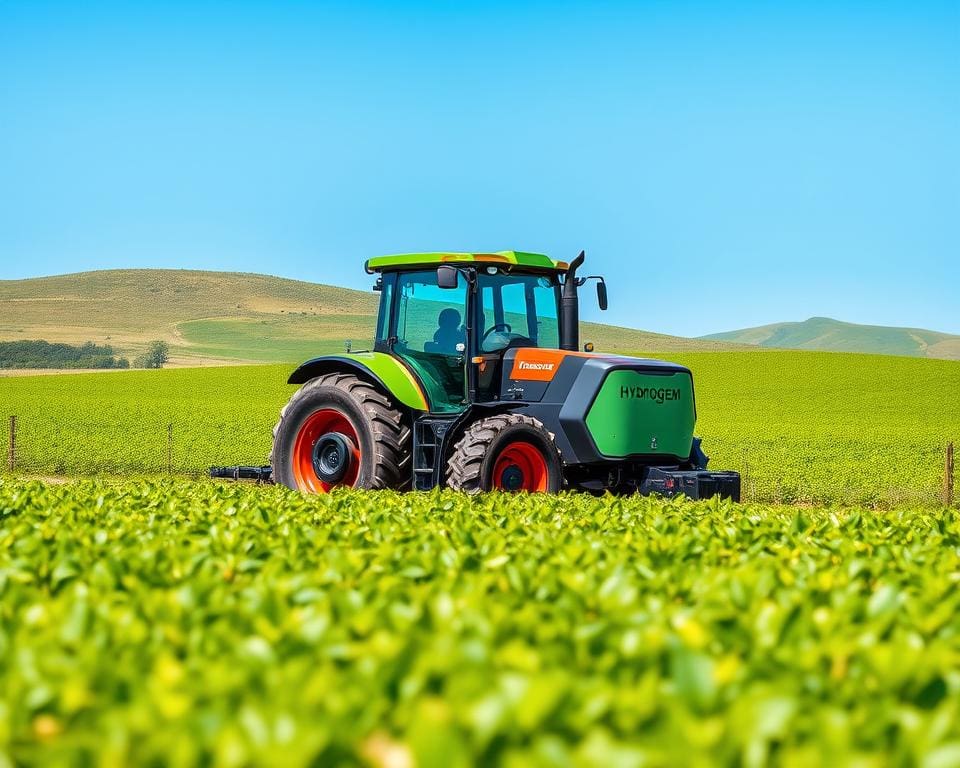 Wasserstoffbetriebene Traktoren für emissionsfreie Landwirtschaft