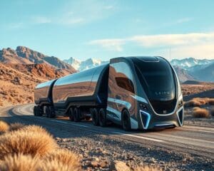 Wasserstoffgetriebene Fahrzeuge für den Schwertransport