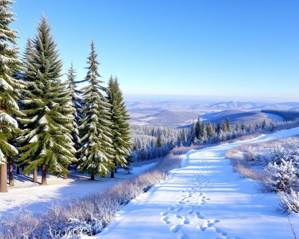 Winterwanderwege in Deutschland