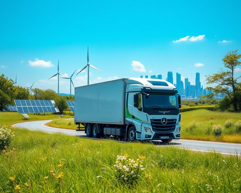 emissionsfreier Güterverkehr