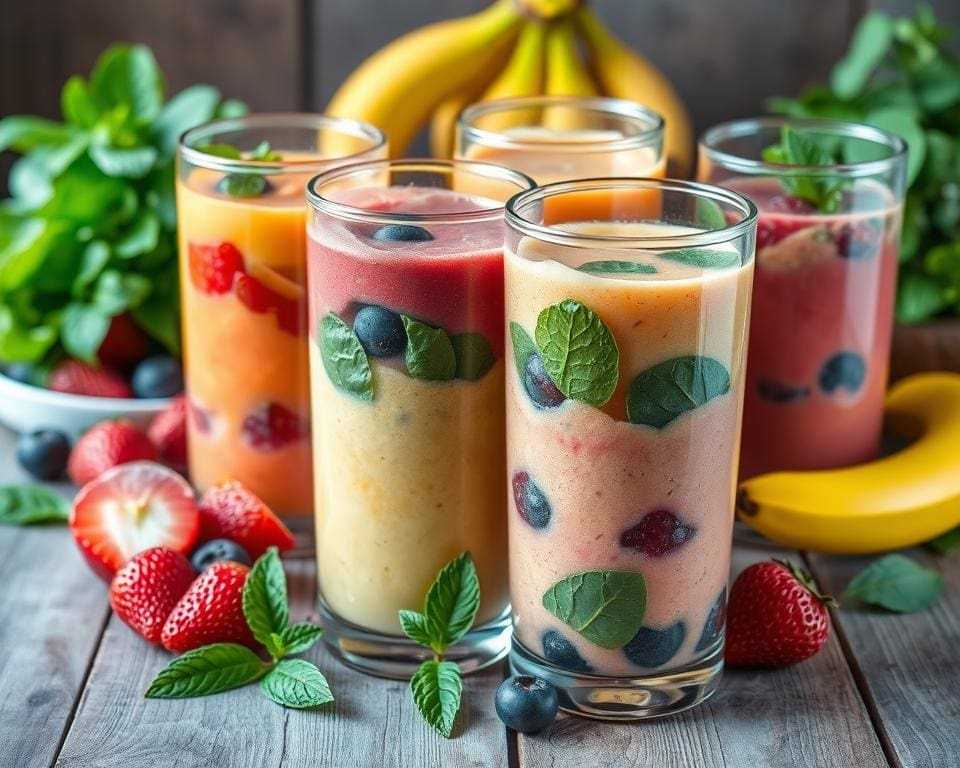 fruchtige Smoothies