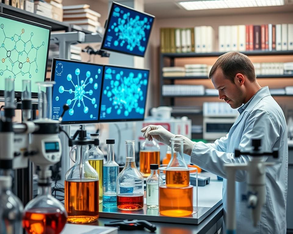 medizinische Chemie und Biochemiker