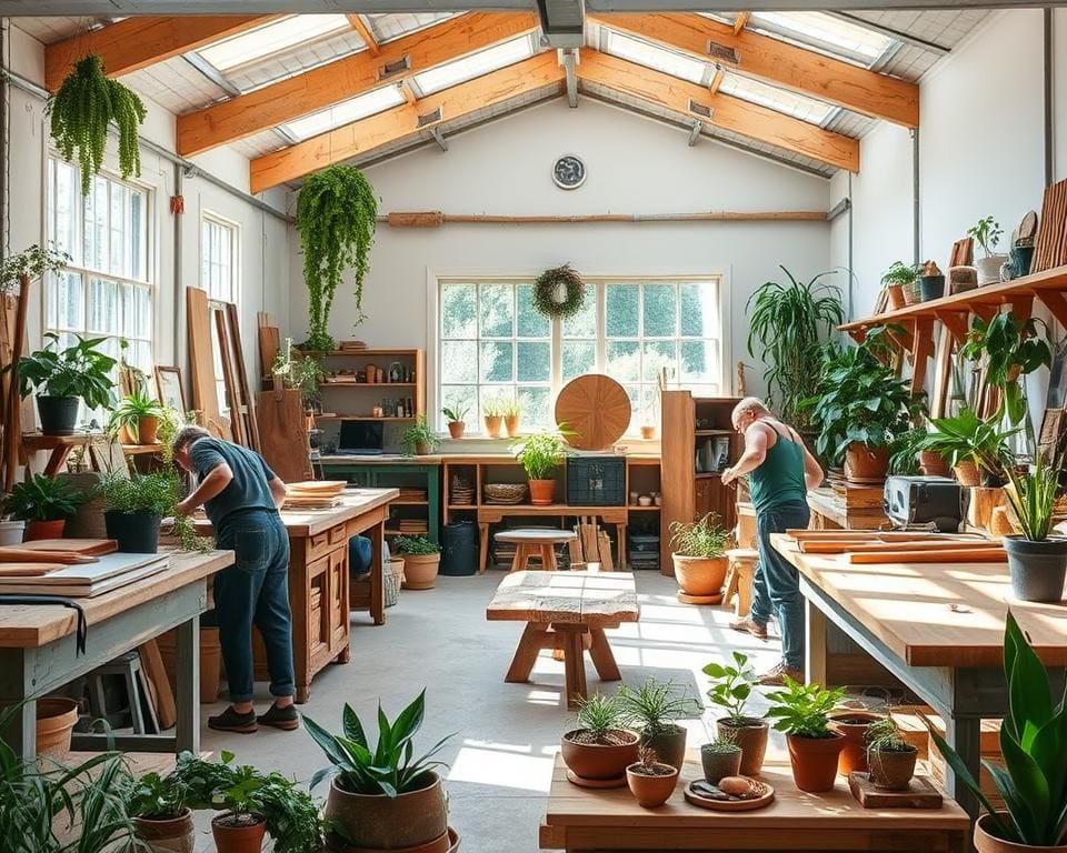 nachhaltige Möbelproduktion