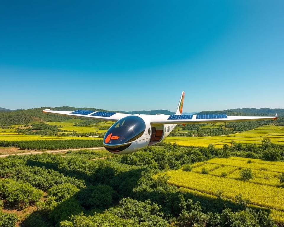 umweltfreundliche Flugzeugherstellung