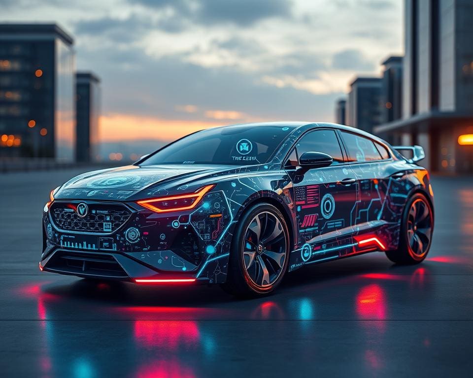 vernetzte Fahrzeugtechnologie