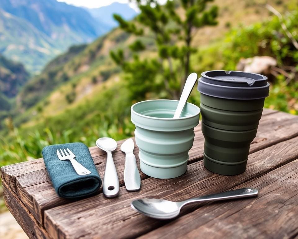 zero waste reisen - Wiederverwendbare Utensilien