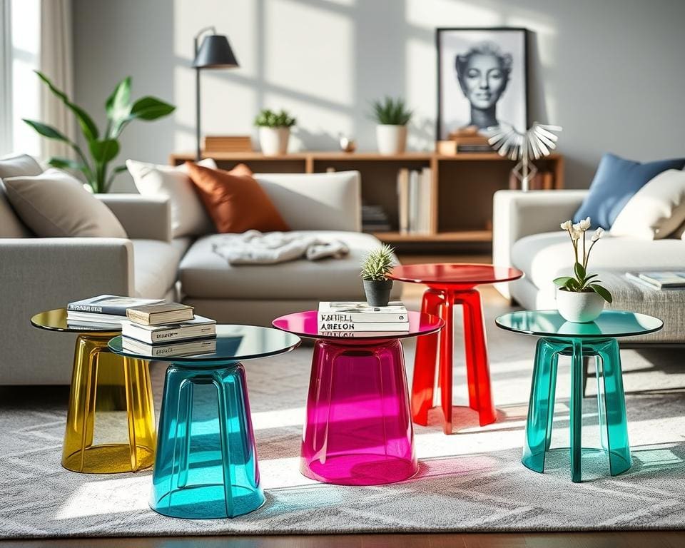 Beistelltische von Kartell: Praktisch für Wohnzimmer und Co.