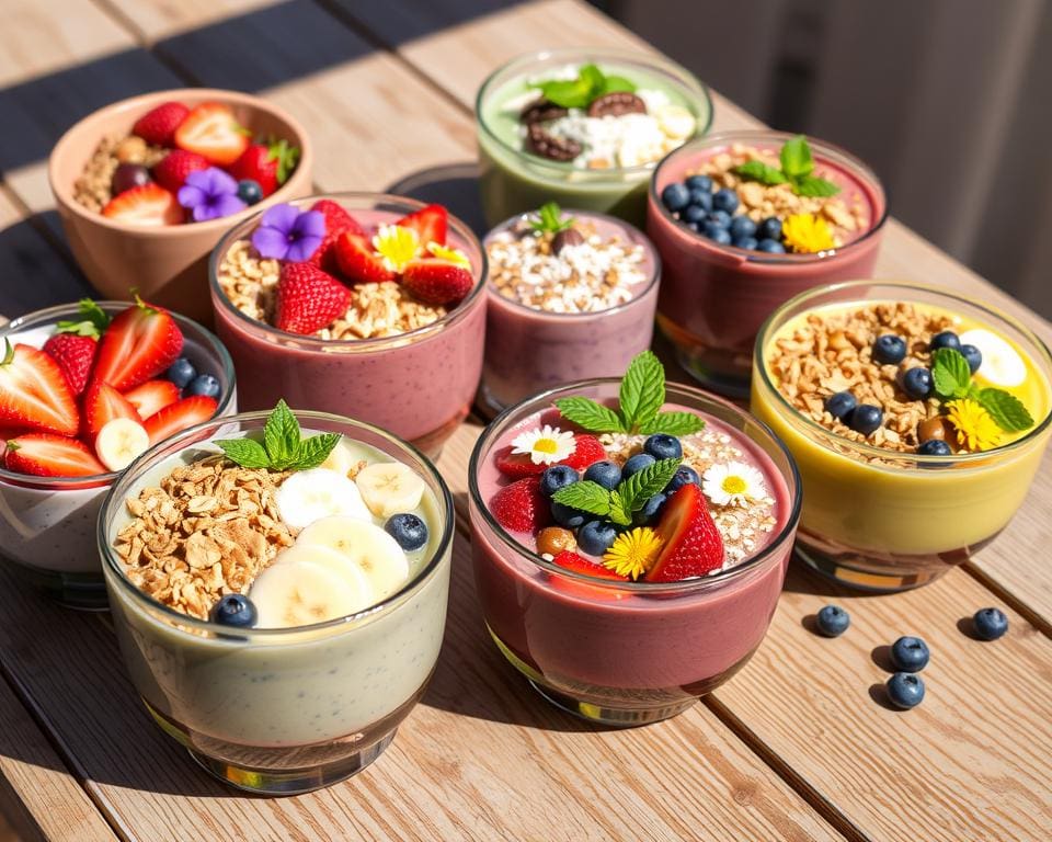 Leckere Smoothie-Bowl Variationen