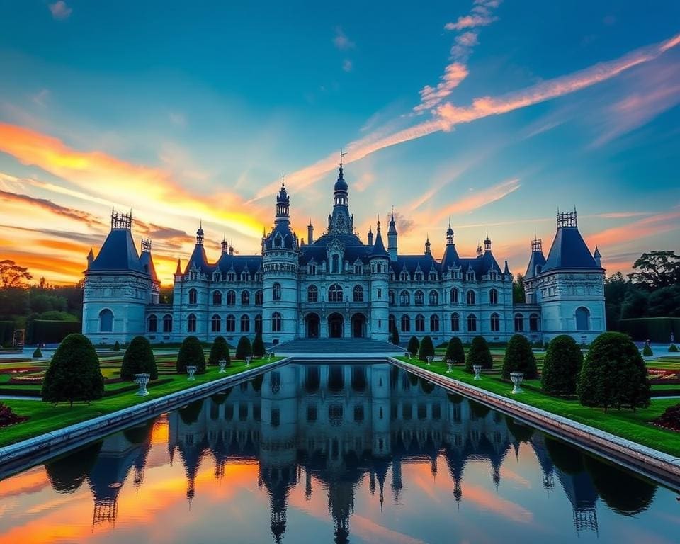 Renaissance-Schlösser in Chambord, Frankreich