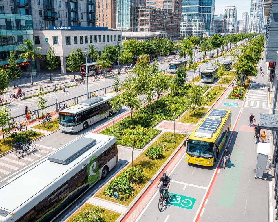 Stadtplanung für nachhaltigen Nahverkehr