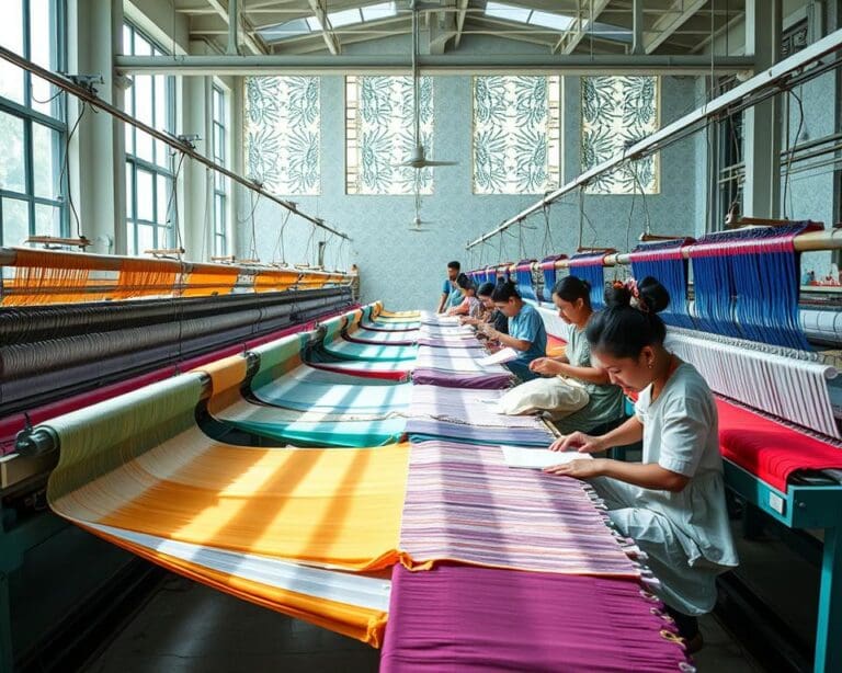 Welche Fortschritte prägen die Textilproduktion?