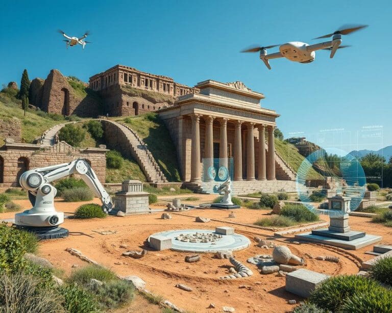 Wie hilft AI bei archäologischen Funden?