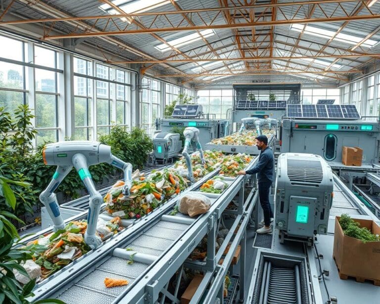 Wie verbessert AI die Abfallverarbeitung?