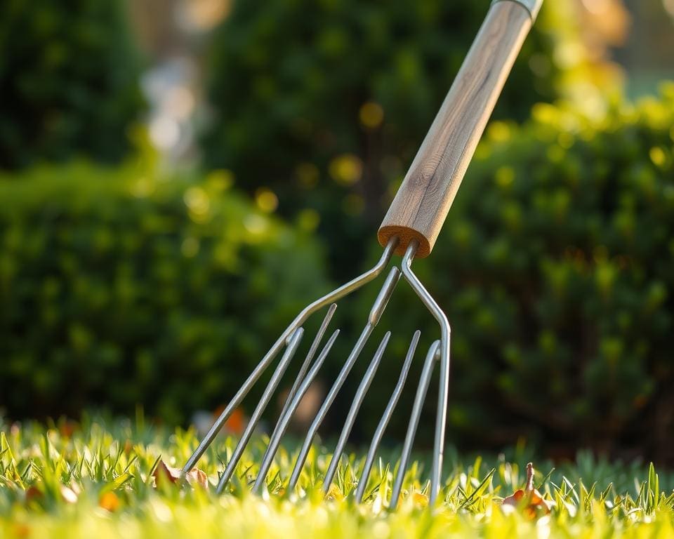 Rechen zur einfachen Handhabung in der Gartenarbeit