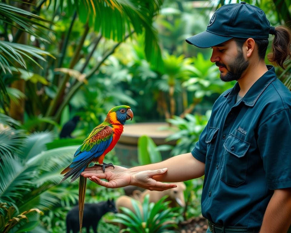 Tierpflege im Zoo