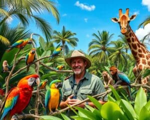 Tierpfleger im Zoo: Für das Wohl exotischer Tiere sorgen