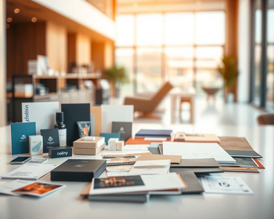 Materialwahl und Gestaltungsmöglichkeiten für Marketingprodukte