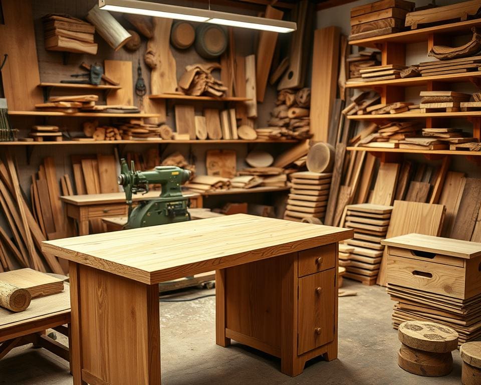 Möbeltischler individuelle Bedürfnisse Holzarten