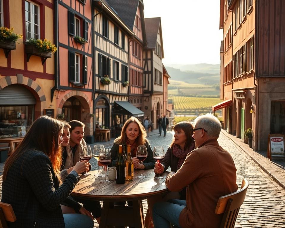 Weinprobe in Riquewihr