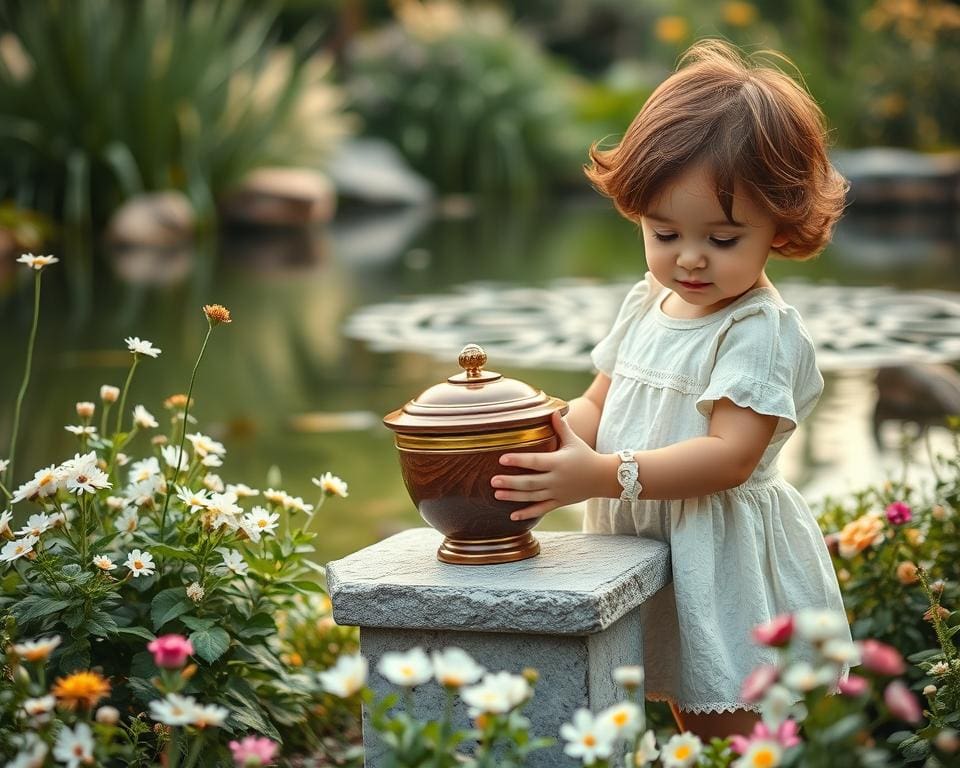 Wie kann ich Kindern den Abschied erklären?
