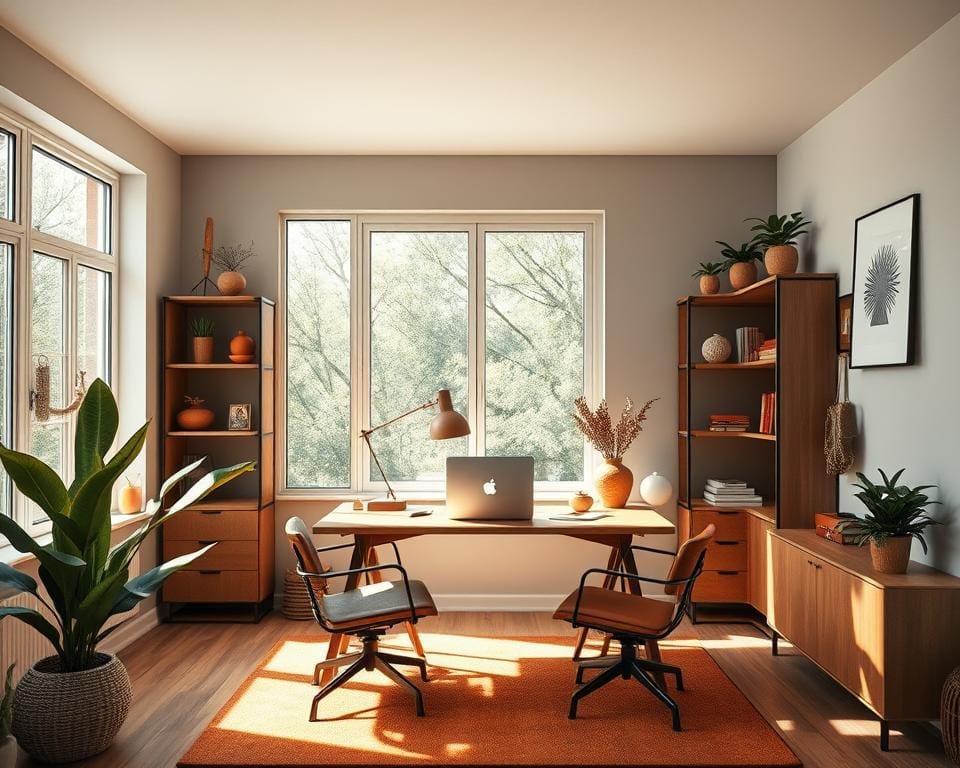 Arbeitszimmer Farbgestaltung