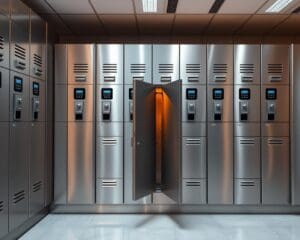 Kann ein digitales Schließfachsystem den Zugriff kontrollieren?