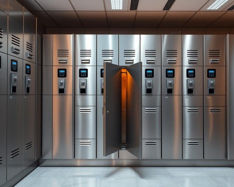 Kann ein digitales Schließfachsystem den Zugriff kontrollieren?