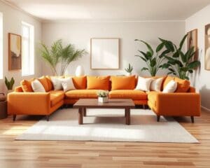 Wie gestaltest du ein Wohnzimmer ganz ohne Weiß?