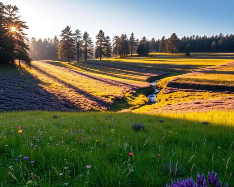 Wie lebt man entspannt in der Lüneburger Heide?