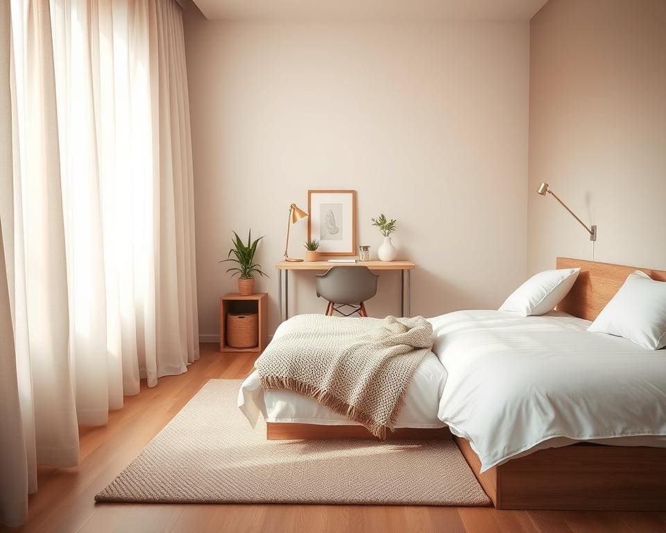 Wie richtest du ein kleines Schlafzimmer stilvoll ein?