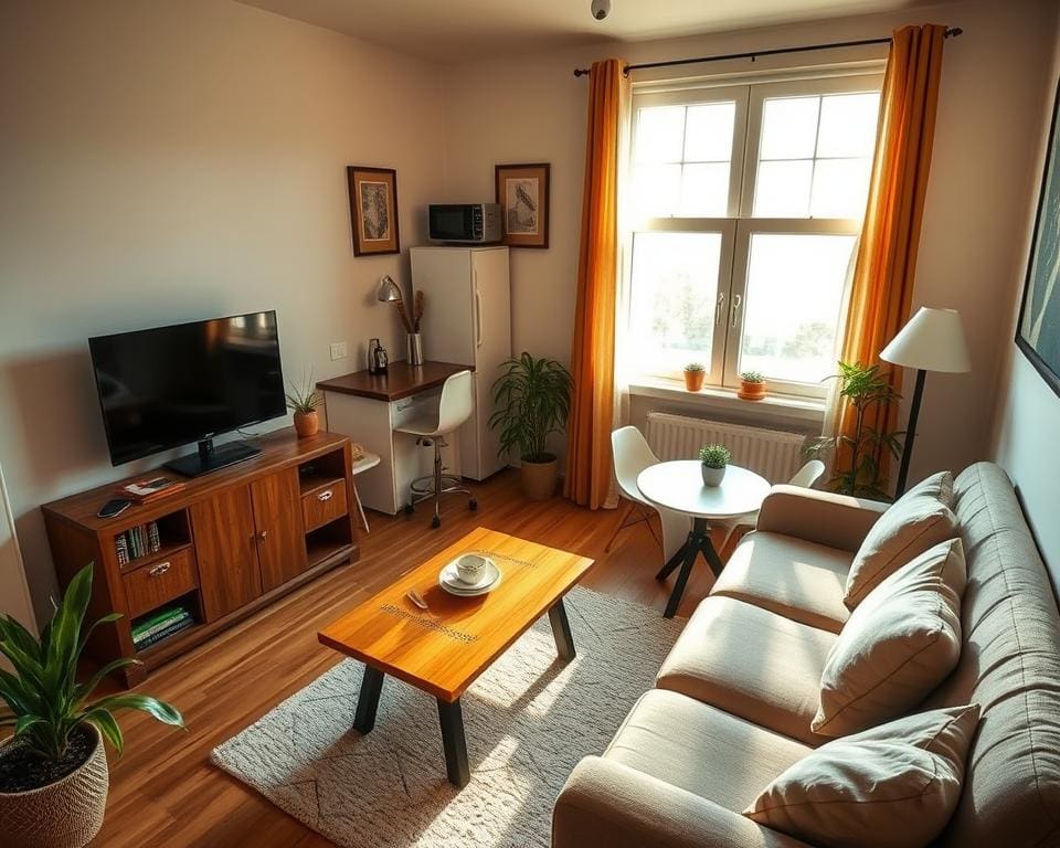 Wie richtest du eine kleine Ferienwohnung ein?