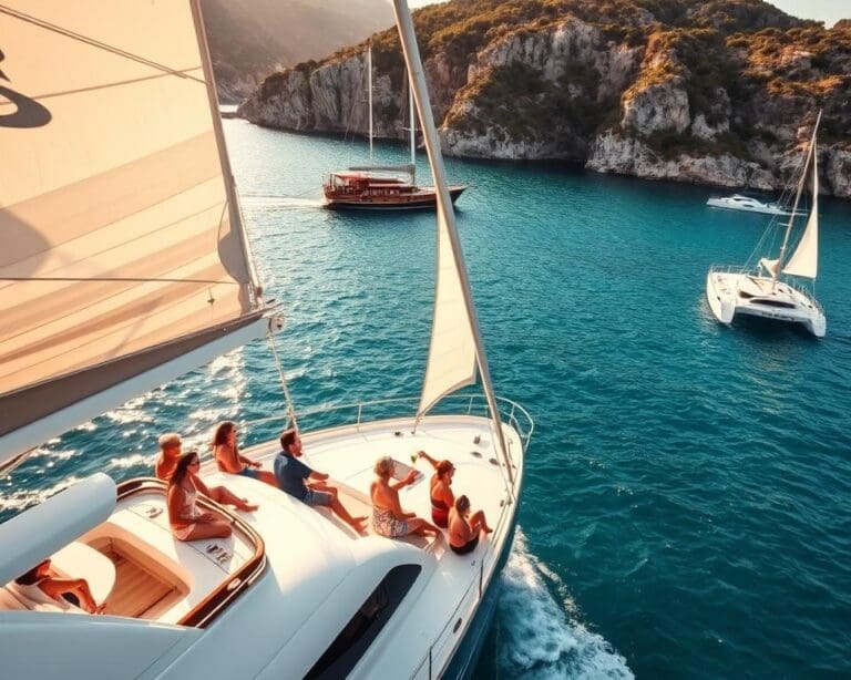 Yachtcharter in der Türkei: Gulets, Katamarane und Segelyachten mieten