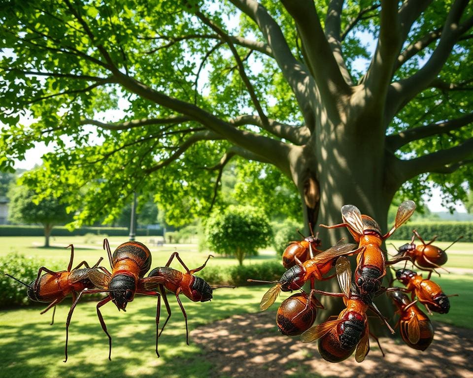 Kugelbaum Schädlinge