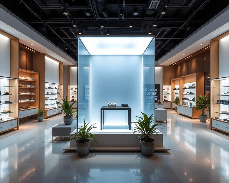 Shopdesign und Verkaufsfläche