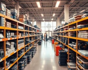 Wie funktioniert ein Ersatzteillager beim Autohaus?