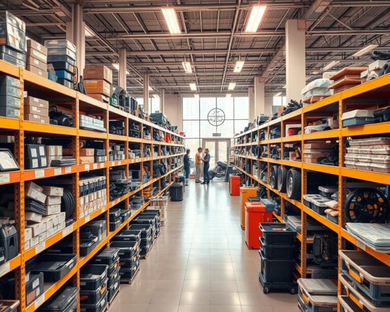 Wie funktioniert ein Ersatzteillager beim Autohaus?