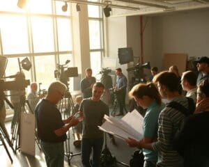 Wie organisiert man ein Filmdreh-Team?