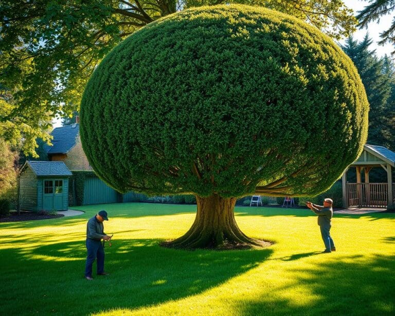 Wie pflegt man einen Kugelbaum richtig?