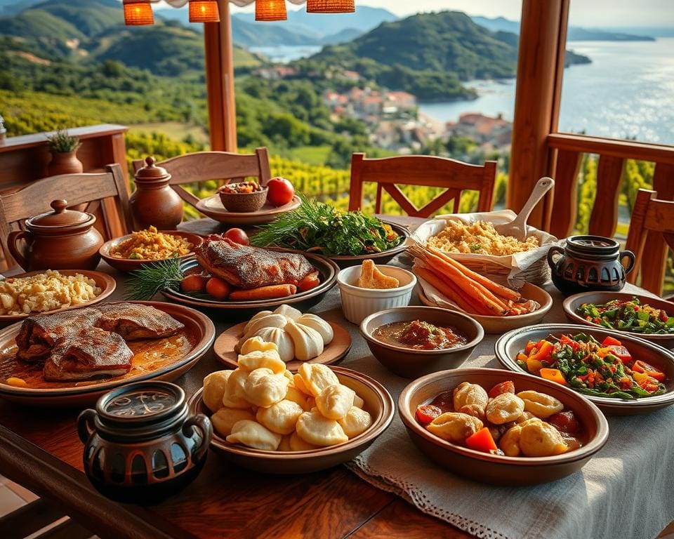 traditionelle kroatische Gerichte