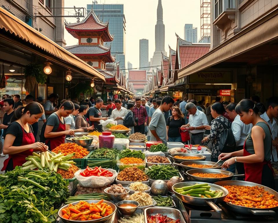 Gibt es vegetarisches Streetfood in Bangkok? 🇹🇭