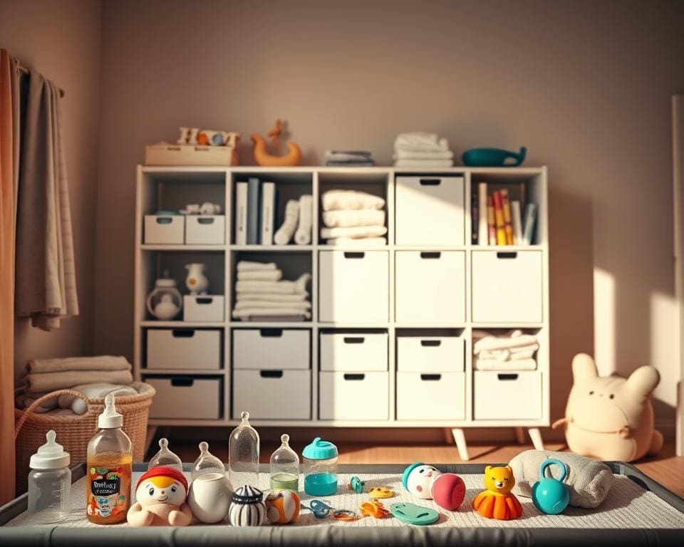 Organisationstipps für Babyutensilien