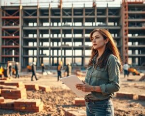 So arbeitet eine Projektmanagerin in der Bauleitung