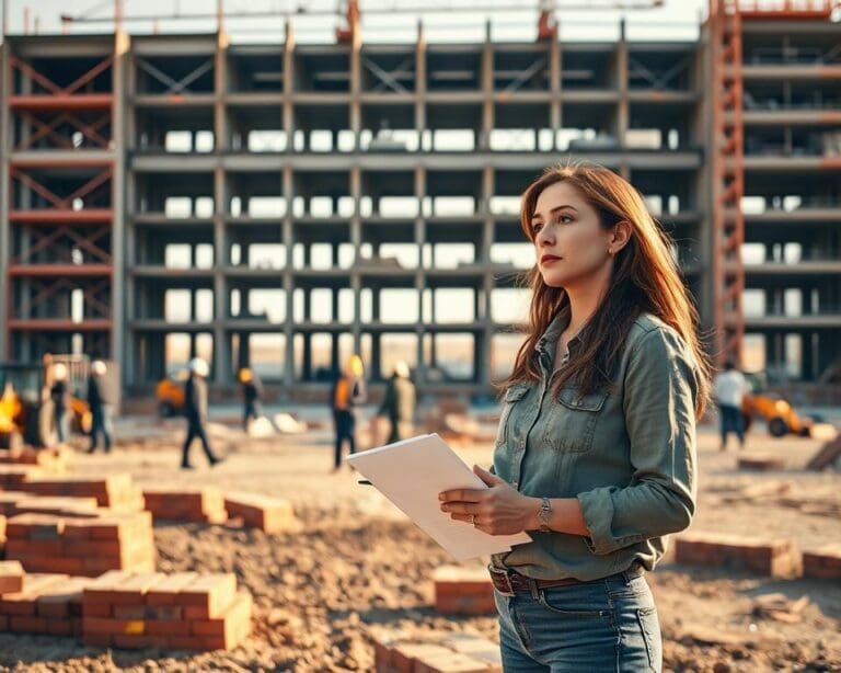 So arbeitet eine Projektmanagerin in der Bauleitung