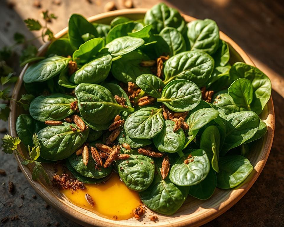 Spinat in der täglichen Ernährung