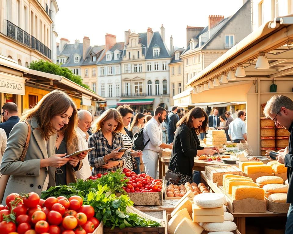 Was essen Franzosen auf dem Wochenmarkt? 🇫🇷