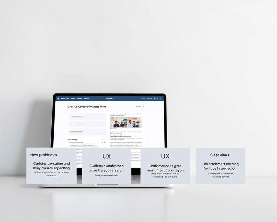 Was sind häufige UX-Fehler auf Landingpages?