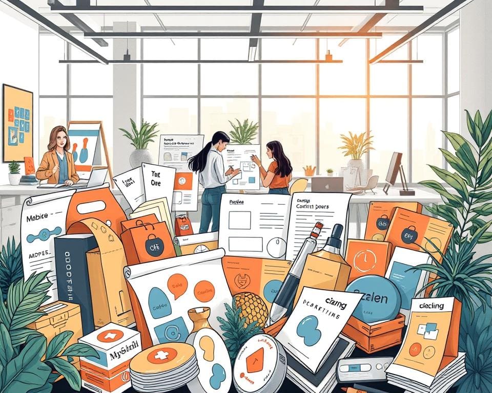 Werbeillustrationen zur Marke stärken